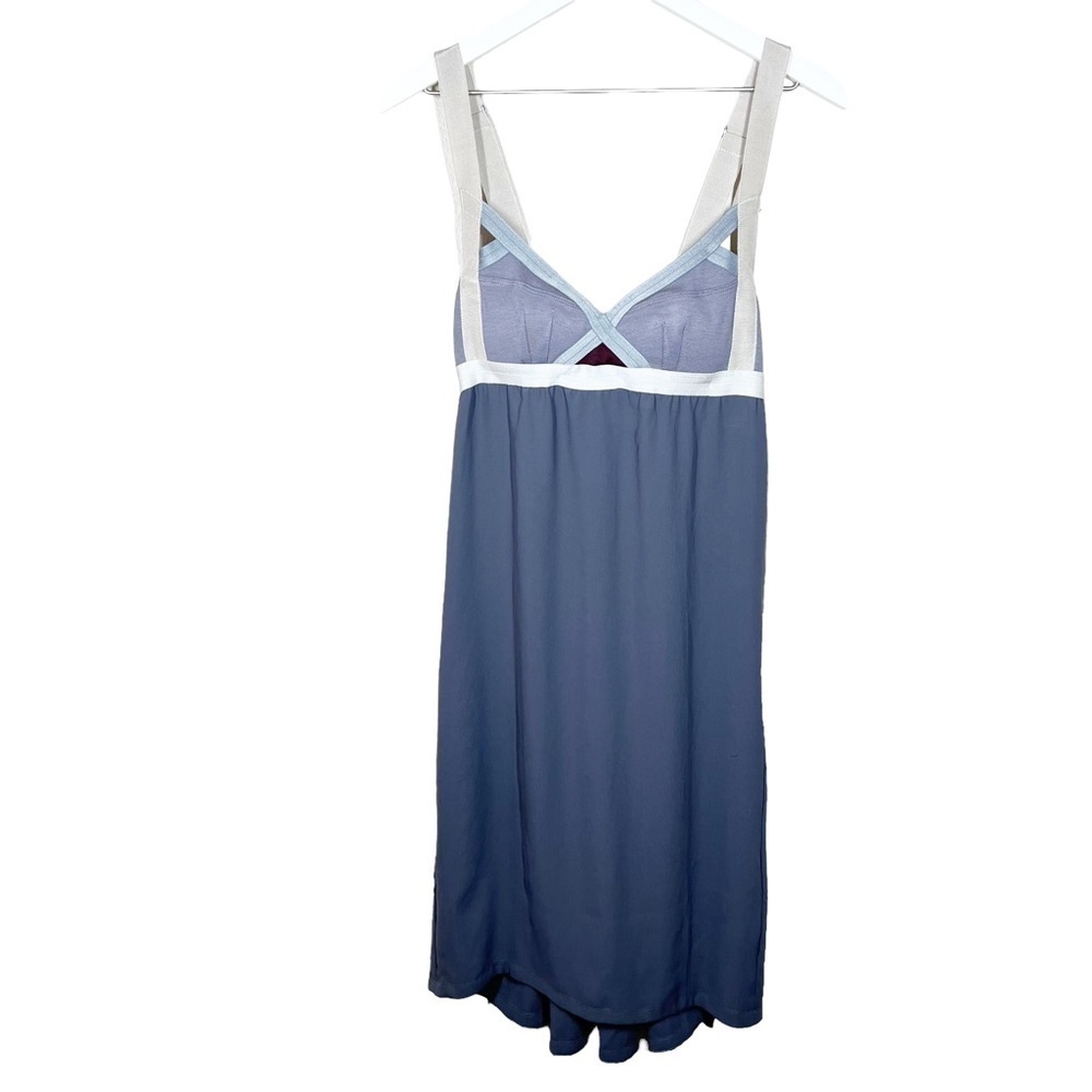 VPL Womens Insertion Narrow Midi Dress in Grey Size 4 NWT Adjustable Straps